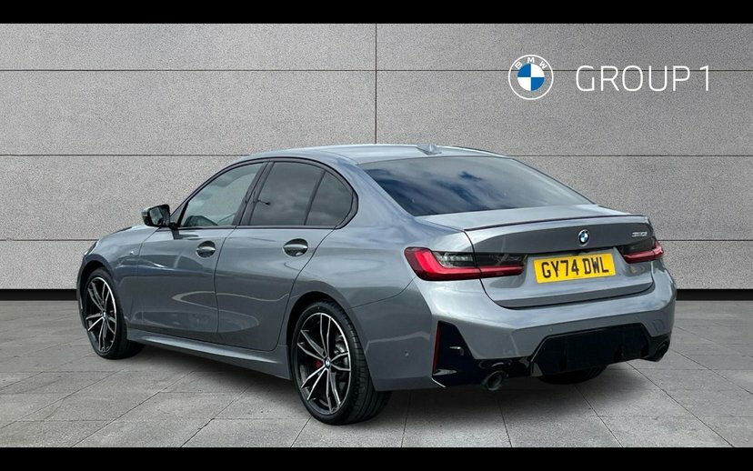 BMW 3 Series 320I M Sport Saloon Grey #2