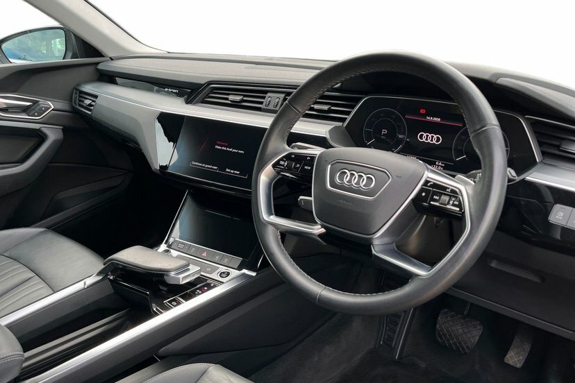 Audi Q8 e tron 50 Sport Suv Quattro 95Kwh 11Kw Black #6