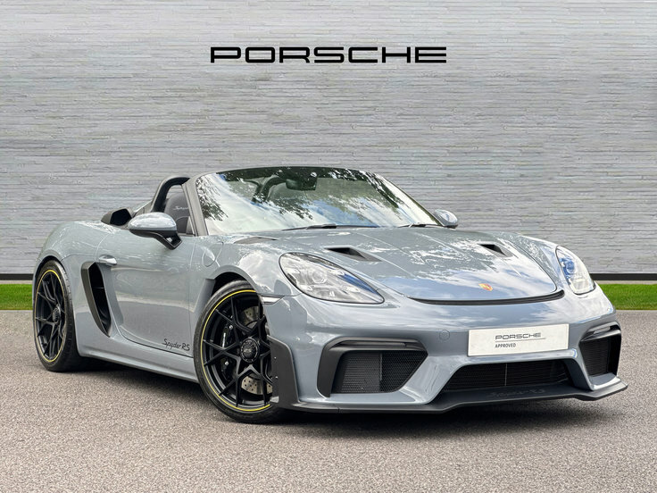Porsche 718 Spyder 4.0 Rs Spyder Pdk 500 Ps Grey