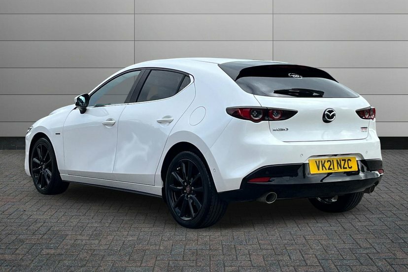 Mazda 3 2.0 Skyactiv-x Mhev 100Th Anniversary Edition Hatc VK21NZC White #3