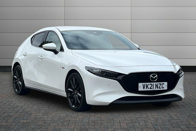Mazda 3 2.0 Skyactiv-x Mhev 100Th Anniversary Edition Hatc VK21NZC White