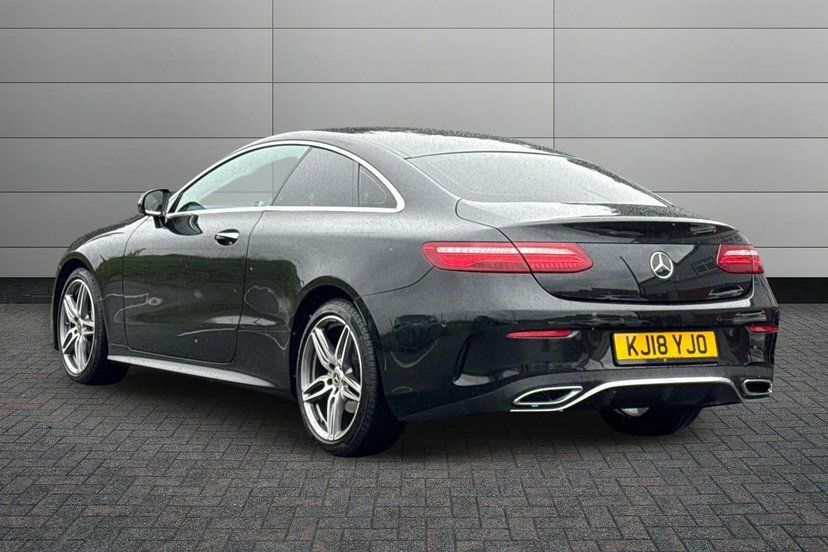 Mercedes-Benz E Class 2.0 E220d Amg Line Premium Coupe G-tr Black #2