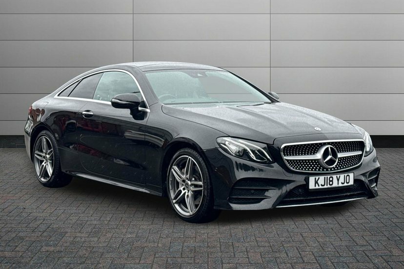Mercedes-Benz E Class 2.0 E220d Amg Line Premium Coupe G-tr Black