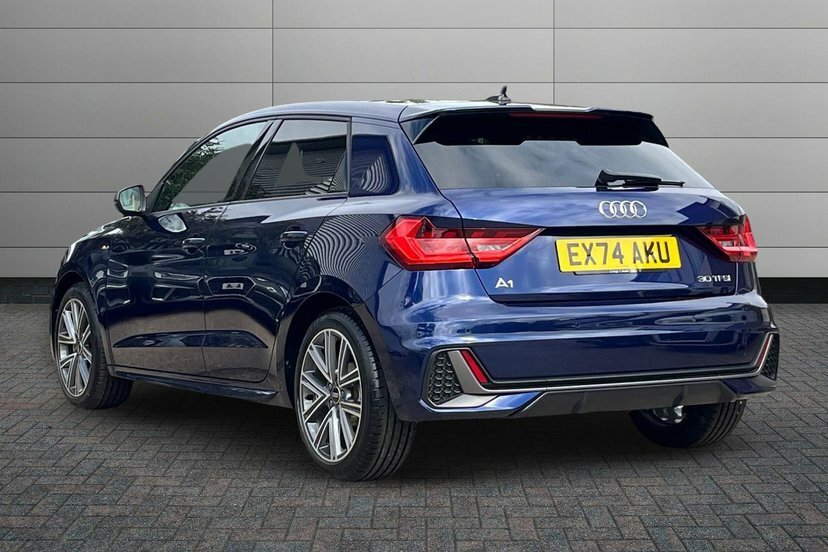 Audi A1 1.0 Tfsi 30 S Line Sportback S Tronic Blue #3