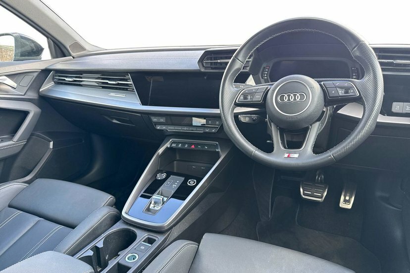 Audi A3 1.0 Tfsi 30 S Line Sportback S Tronic Black #6