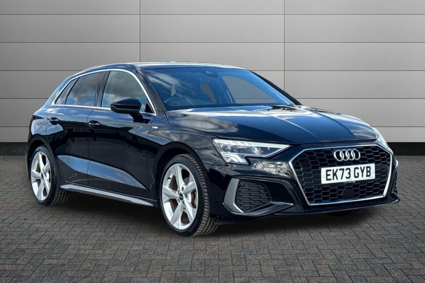 Audi A3 1.0 Tfsi 30 S Line Sportback S Tronic Black