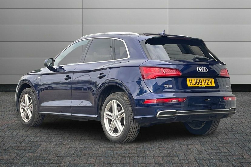 Audi Q5 2.0 Tdi 40 S Line Suv S Tronic Quattro Blue #3