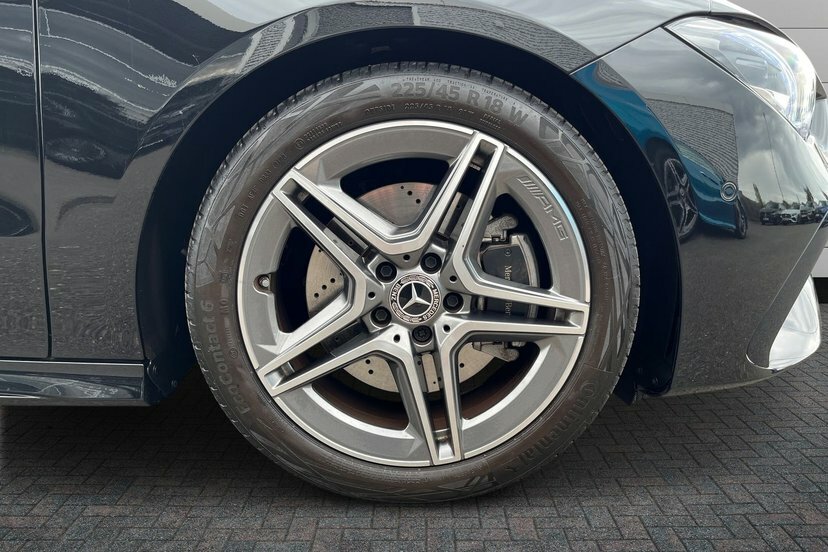 Mercedes-Benz CLA Class Cla200h Mhev Amg Line Executive Coupe Black #4