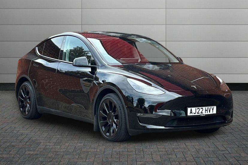 Tesla Model Y Dual Motor Long Range Suv With Black