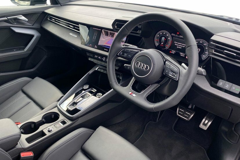 Audi A3 1.5 Tfsi Black Edition Sportback S Tron Blue #6
