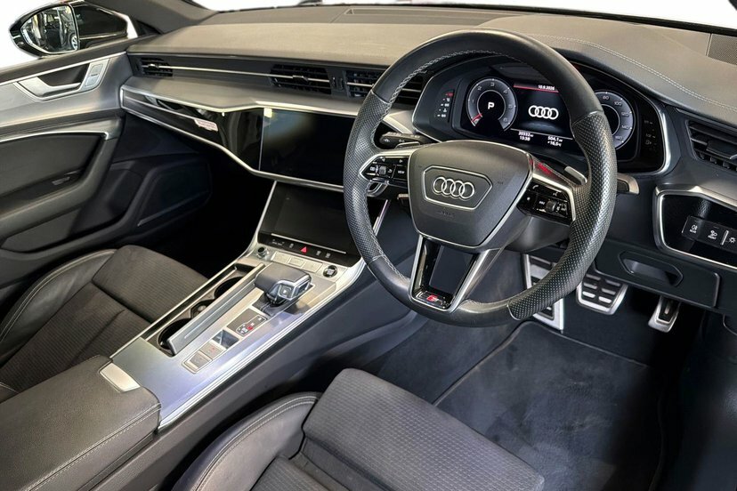 Audi A7 2.0 Tdi 40 S Line Sportback S Tronic Qu Black #6