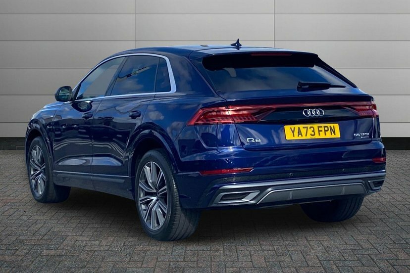 Audi Q8 3.0 Tfsi V6 55 S Line Suv Tiptronic Qua Blue #3