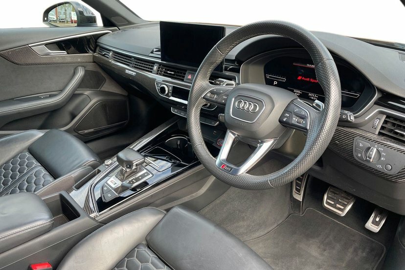 Audi RS4 Avant 2.9 Tfsi V6 Carbon Black Estate Tiptron Black #6
