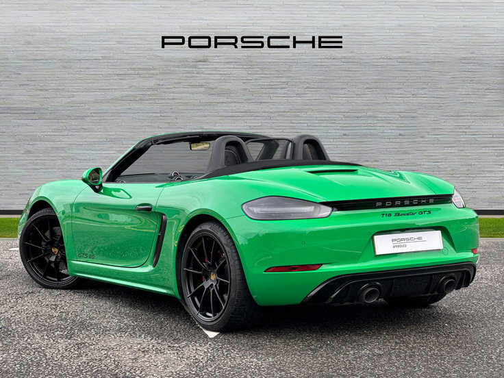 Porsche 718 Boxster 4.0 Gts Convertible Pdk 400 Ps Green #4