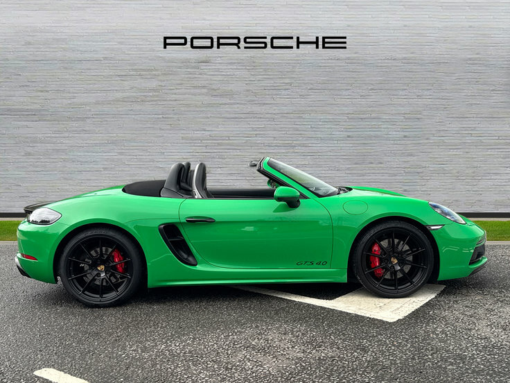 Porsche 718 Boxster 4.0 Gts Convertible Pdk 400 Ps Green #6
