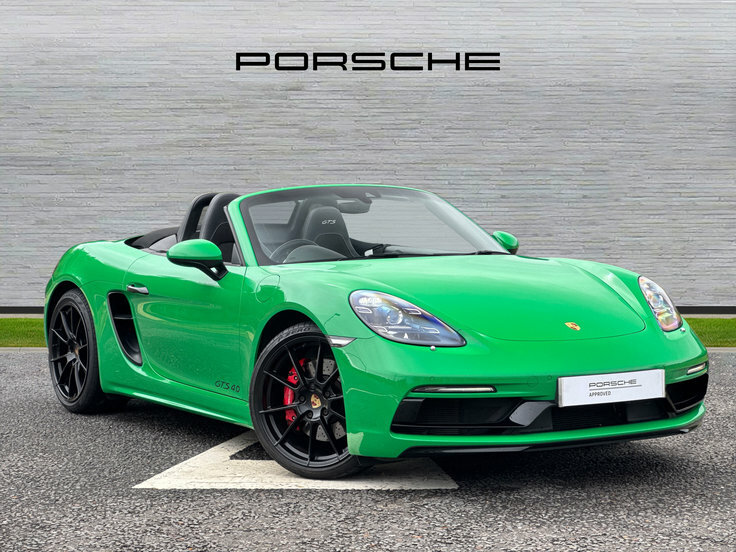 Porsche 718 Boxster 4.0 Gts Convertible Pdk 400 Ps Green #2
