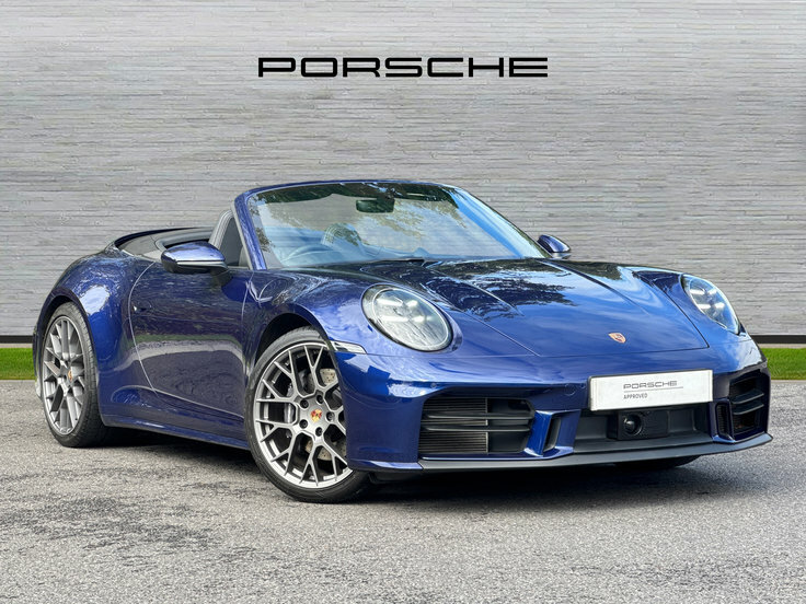 Porsche 911 3.0T 992 Carrera Convertible Pdk 394 P Blue