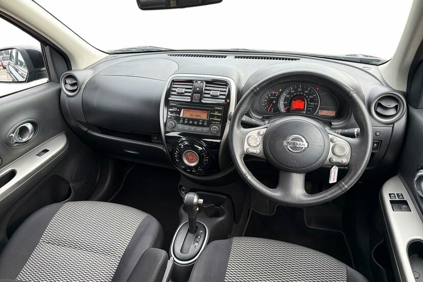 Nissan Micra 1.2 Acenta Hatchback Cvt 80 Ps Black #6