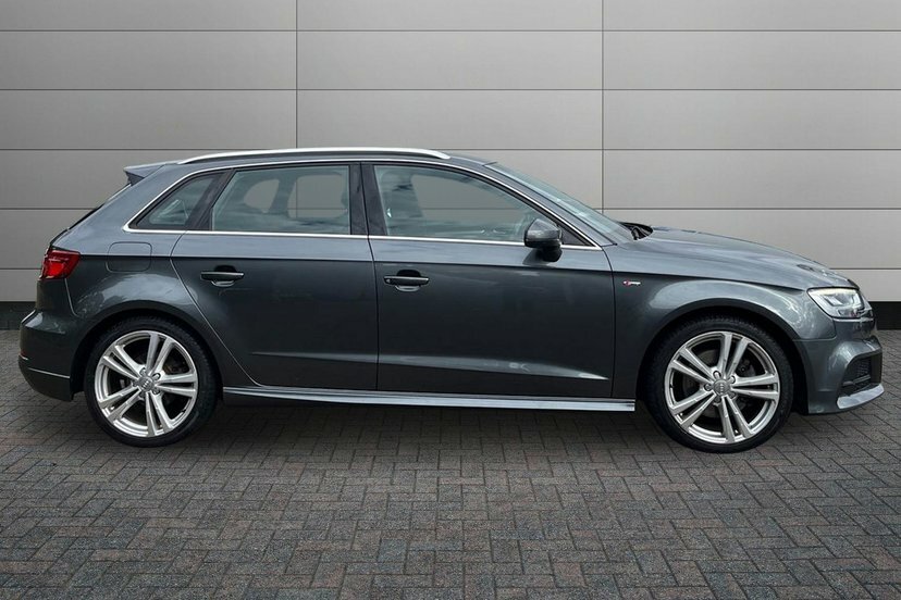 Audi A3 2.0 Tfsi S Line Sportback S Tronic Quat Grey #4