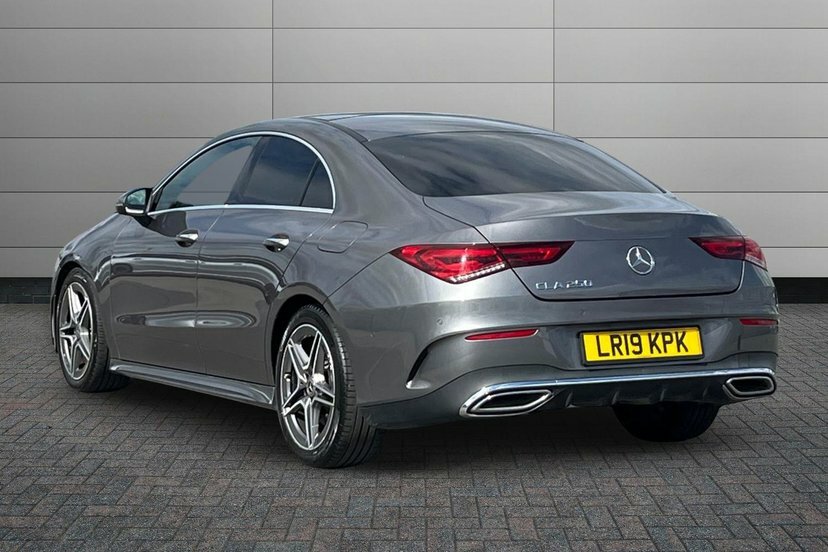 Mercedes-Benz CLA Class Cla250 Amg Line Premium Plus Coupe Grey #2