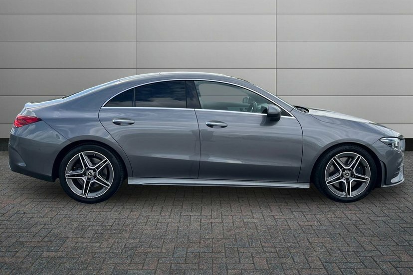 Mercedes-Benz CLA Class Cla250 Amg Line Premium Plus Coupe Grey #3