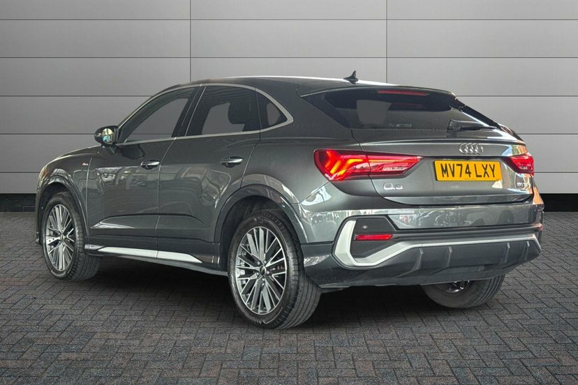 Audi Q3 1.5 Tfsi Cod 35 S Line Sportback S Tron MV74LXY Grey #3