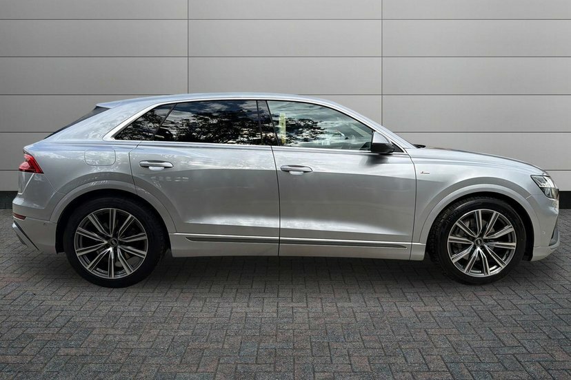 Audi Q8 3.0 Tdi V6 50 S Line Suv Tiptronic Quat Silver #4