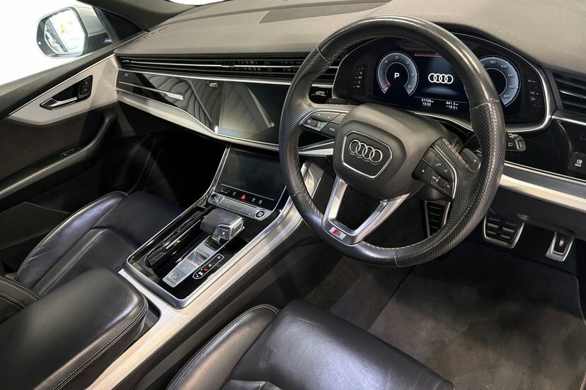 Audi Q8 3.0 Tdi V6 50 S Line Suv Tiptronic Quat Silver #6