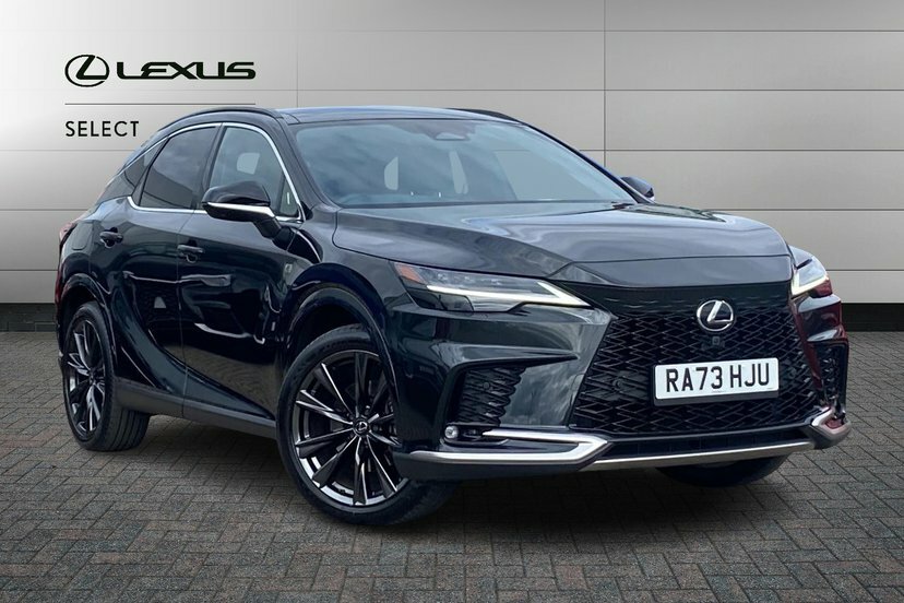 Lexus RX 2.5 450H 18.1Kwh F Sport Design Pan Roof Suv Black