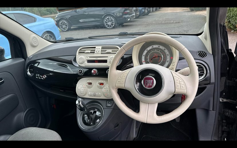 Fiat 500C 0.9 Twinair Lounge Convertible Dualogic Black #5