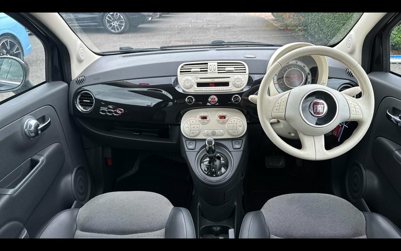 Fiat 500C 0.9 Twinair Lounge Convertible Dualogic Black #4