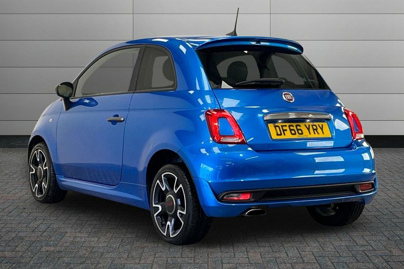 Fiat 500 1.2 S Hatchback 69 Bhp Blue #3