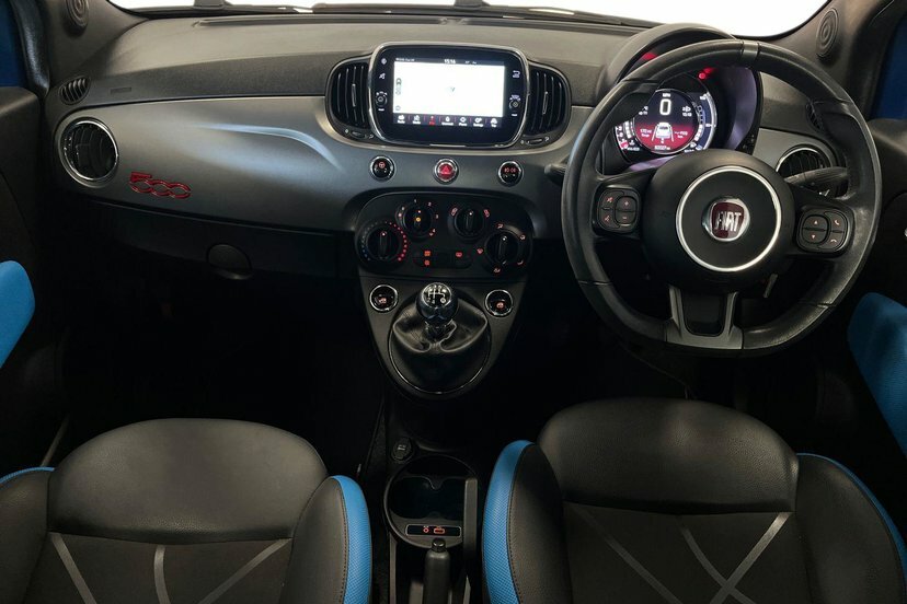 Fiat 500 1.2 S Hatchback 69 Bhp Blue #5