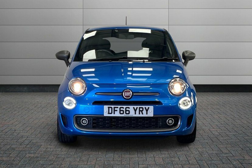 Fiat 500 1.2 S Hatchback 69 Bhp Blue #6