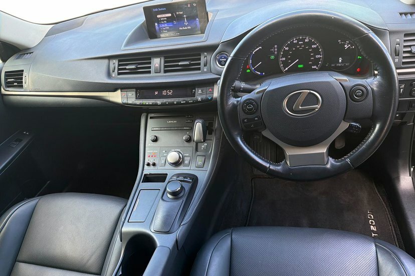 Lexus CT 1.8 200H Luxury Hatchback Hybrid Cvt 1 Black #6