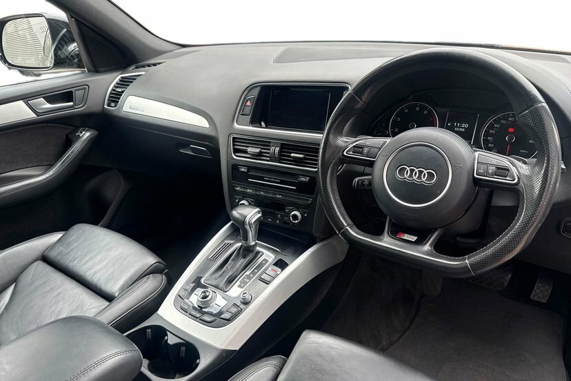 Audi Q5 2.0 Tdi 190 Quattro S Line Plus S Tronic White #9