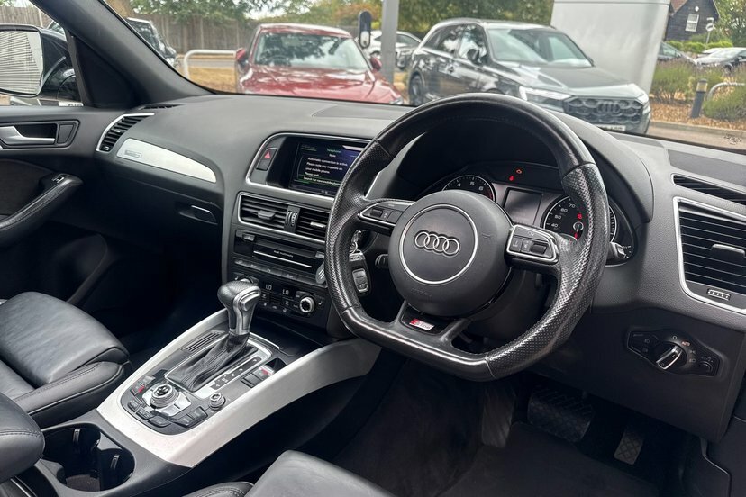 Audi Q5 2.0 Tdi 190 Quattro S Line Plus S Tronic White #27