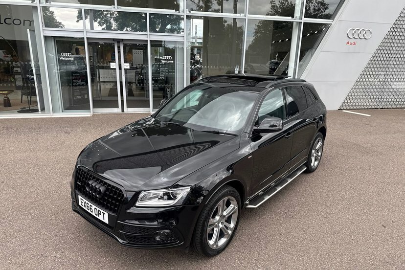 Audi Q5 2.0 Tdi 190 Quattro S Line Plus S Tronic White #24