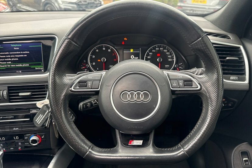 Audi Q5 2.0 Tdi 190 Quattro S Line Plus S Tronic White #29