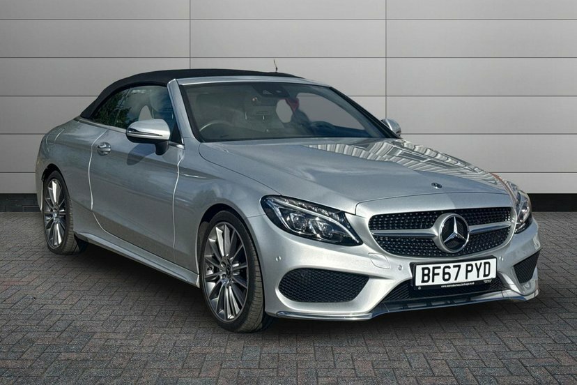 Mercedes-Benz C Class 2.1 C250d Amg Line Cabriolet G-tronic Silver