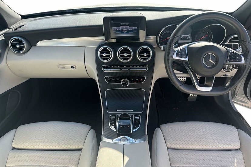 Mercedes-Benz C Class 2.1 C250d Amg Line Cabriolet G-tronic Silver #6