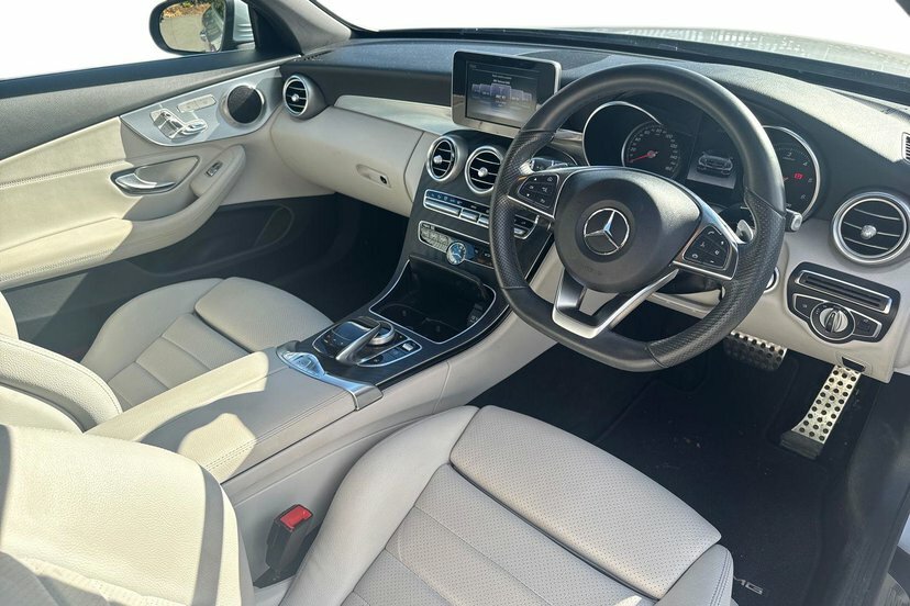 Mercedes-Benz C Class 2.1 C250d Amg Line Cabriolet G-tronic Silver #5