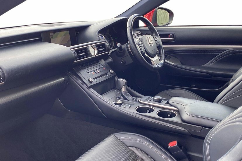 Lexus RC 2.5 300H F Sport Coupe Hybrid Cvt 223 Red #2