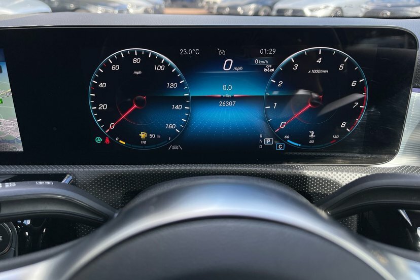 Mercedes-Benz A Class A180 Amg Line Executive Hatchback Blue #6