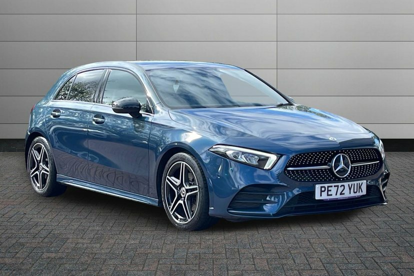 Mercedes-Benz A Class A180 Amg Line Executive Hatchback Blue