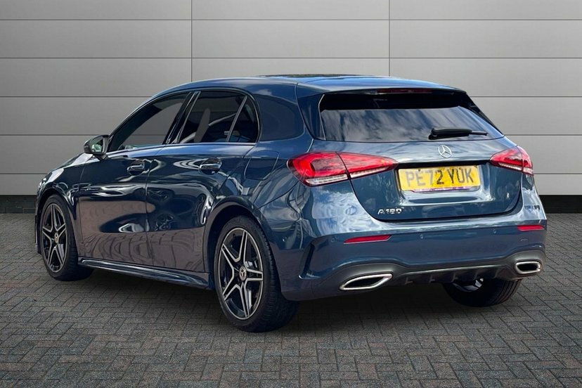 Mercedes-Benz A Class A180 Amg Line Executive Hatchback Blue #2