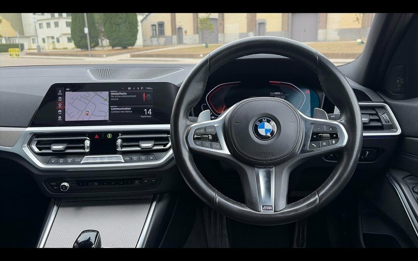 BMW 3 Series 2.0 320I M Sport Saloon 184 Ps Black #5