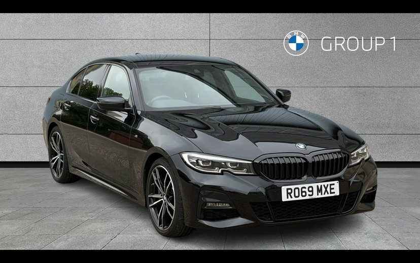 BMW 3 Series 2.0 320I M Sport Saloon 184 Ps Black