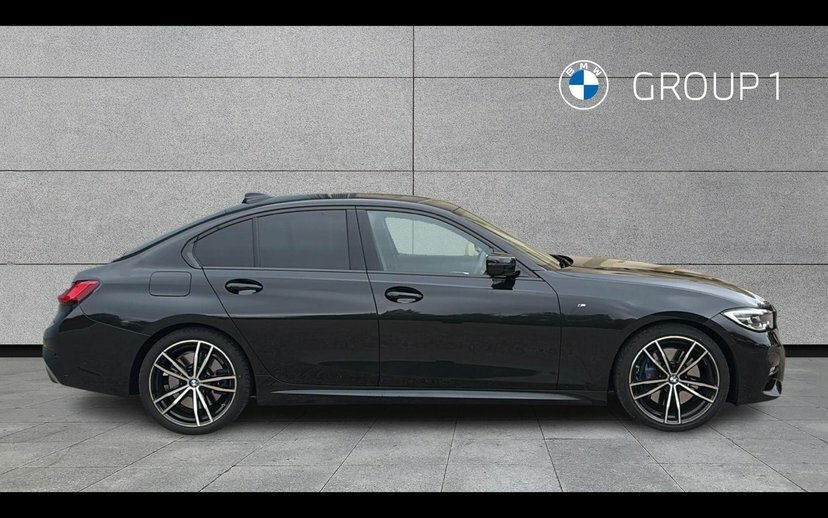 BMW 3 Series 2.0 320I M Sport Saloon 184 Ps Black #3