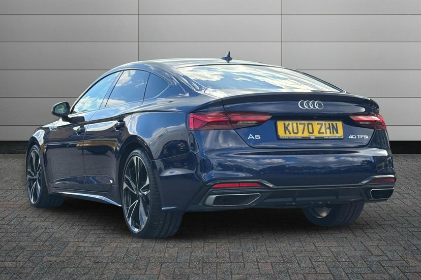 Audi A5 2.0 Tfsi 40 Edition 1 Sportback S Troni Blue #3